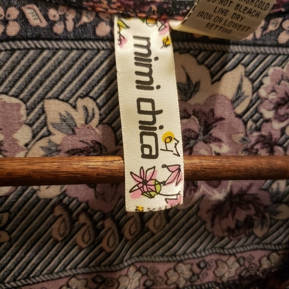 Mimi Chica Floral Print Boho Romper Size Medium - Picture 11 of 14